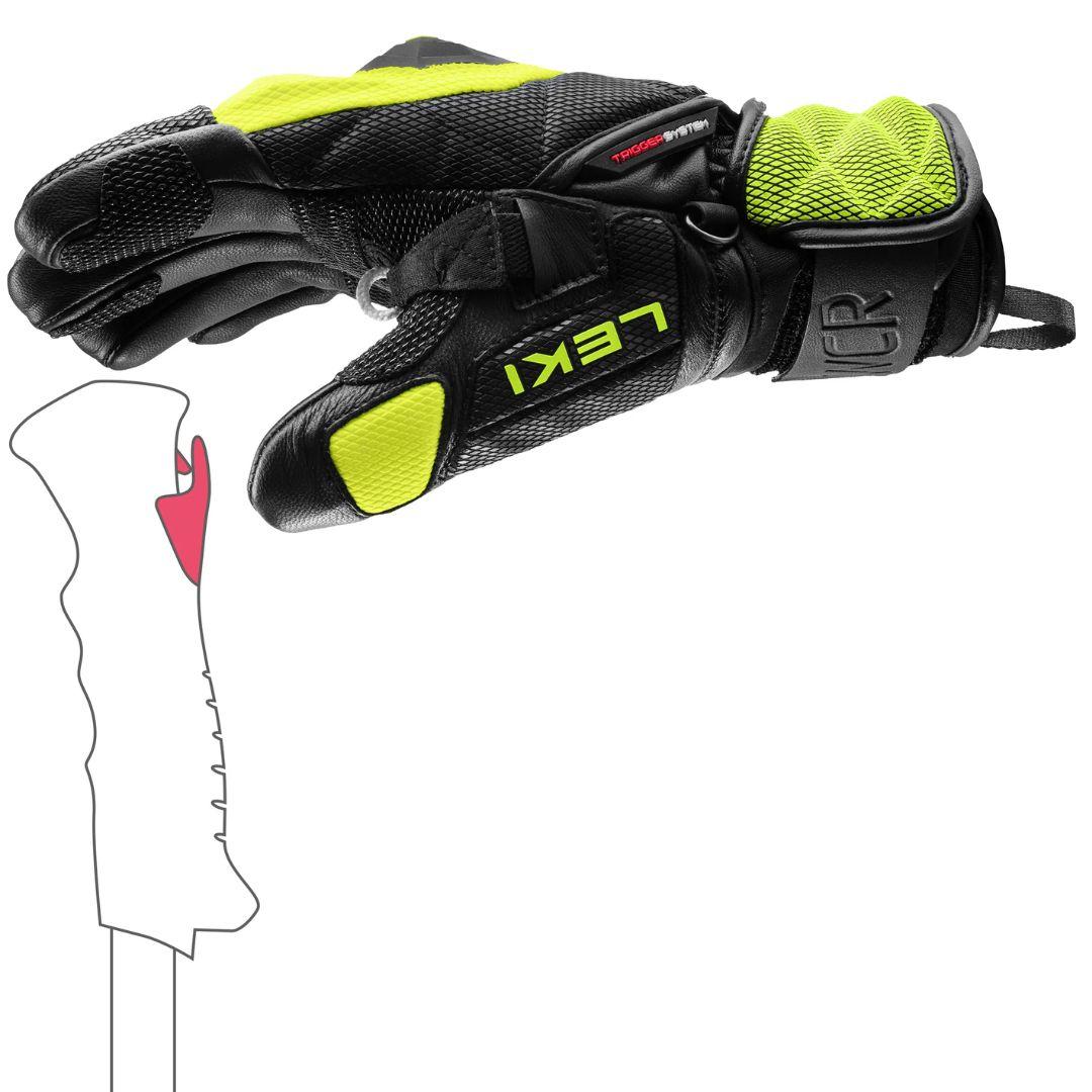 Leki WCR Venom 3D Junior Race Gloves